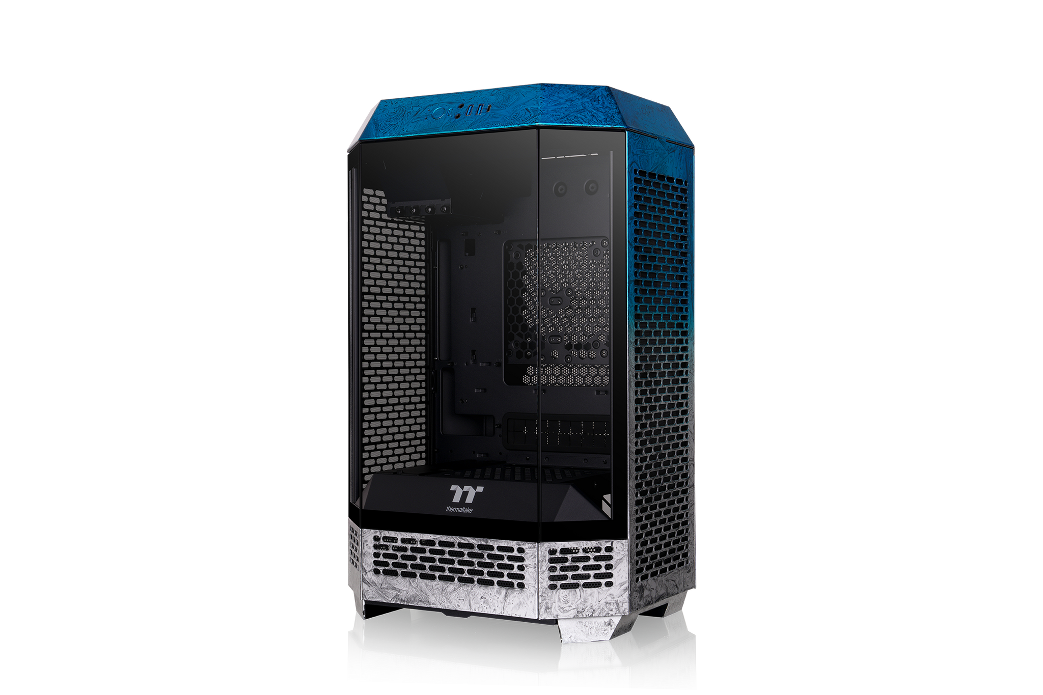 Thermaltake デスクトップ Thermaltake The Tower 600 Black 八角柱デザイン採用 ミドル