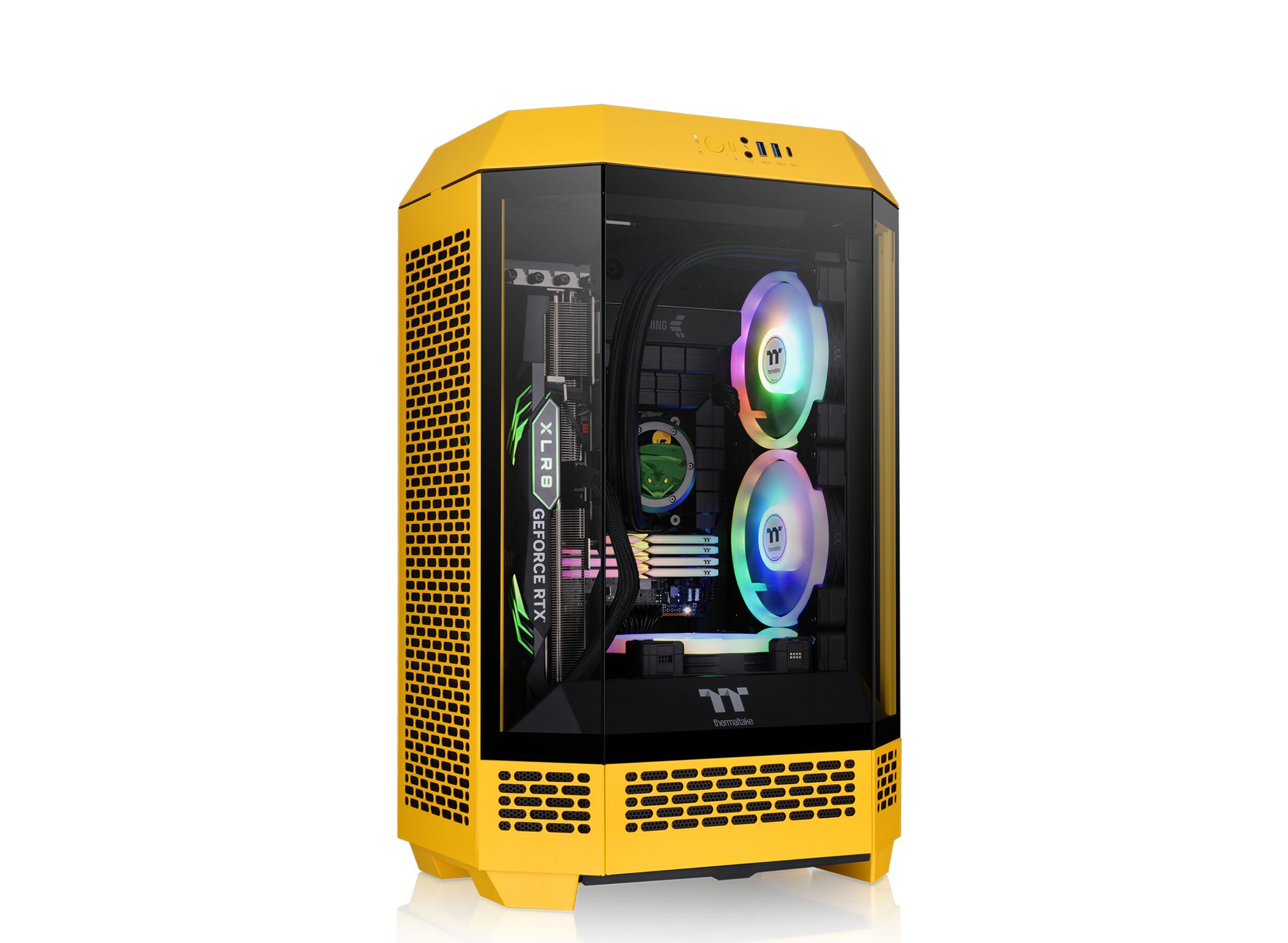 Thermaltake デスクトップ Amazon | Thermaltake LCGS Glacier 460 AIO 液体冷却CPU